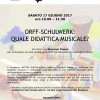 Orff Schulwerk - Quale didattica Musicale?